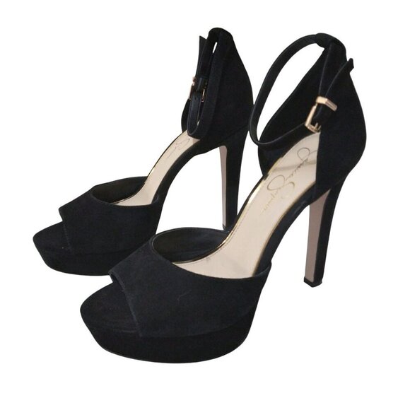 Jessica Simpson | Beeya Ankle Strap Platform Heeled Sandals Shoes | Size 9M - Picture 1 of 8